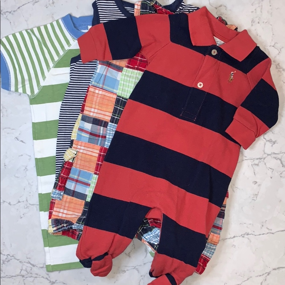 4 Boys Onsie Outfits